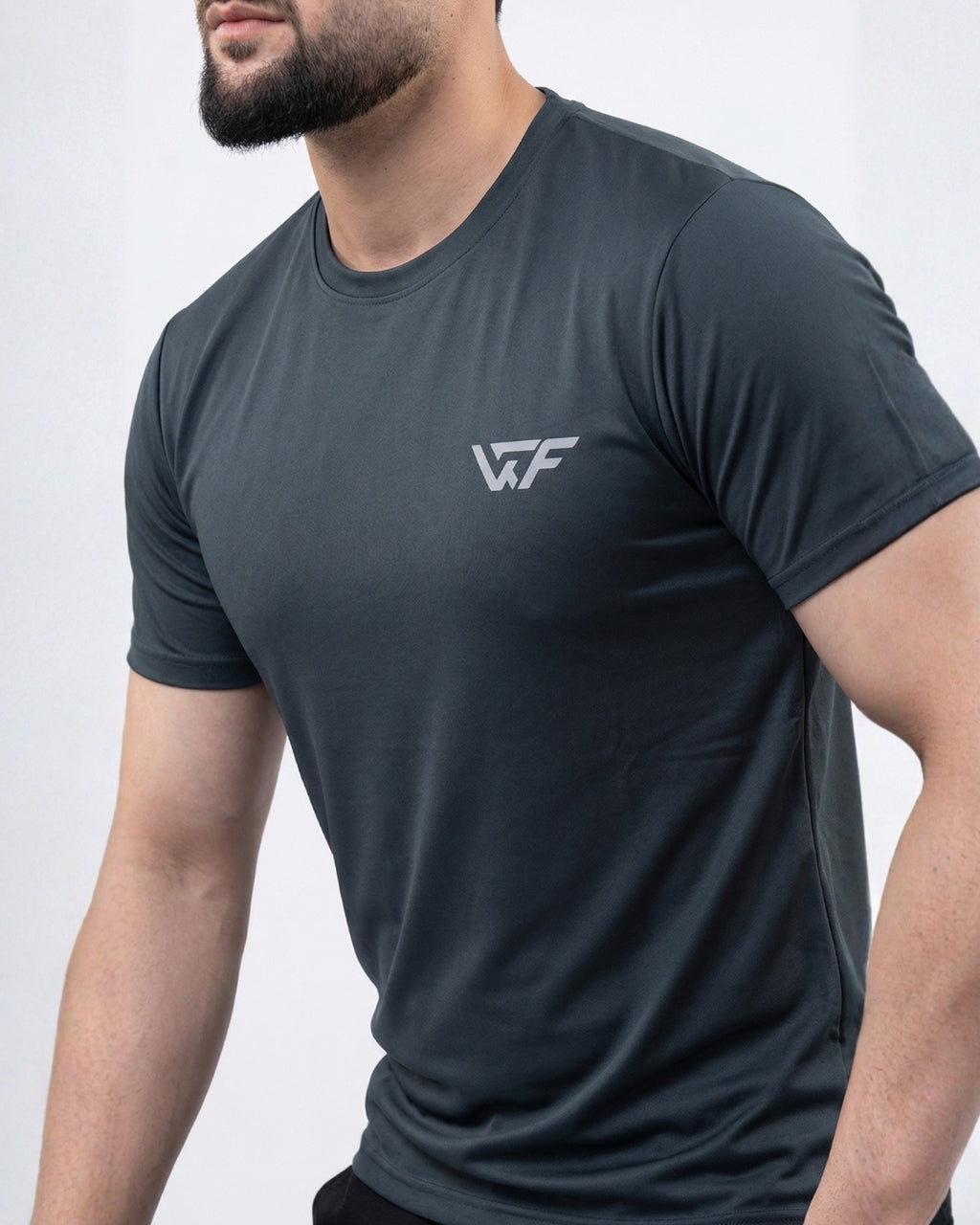 Dark Gray Quick Dry performance tee