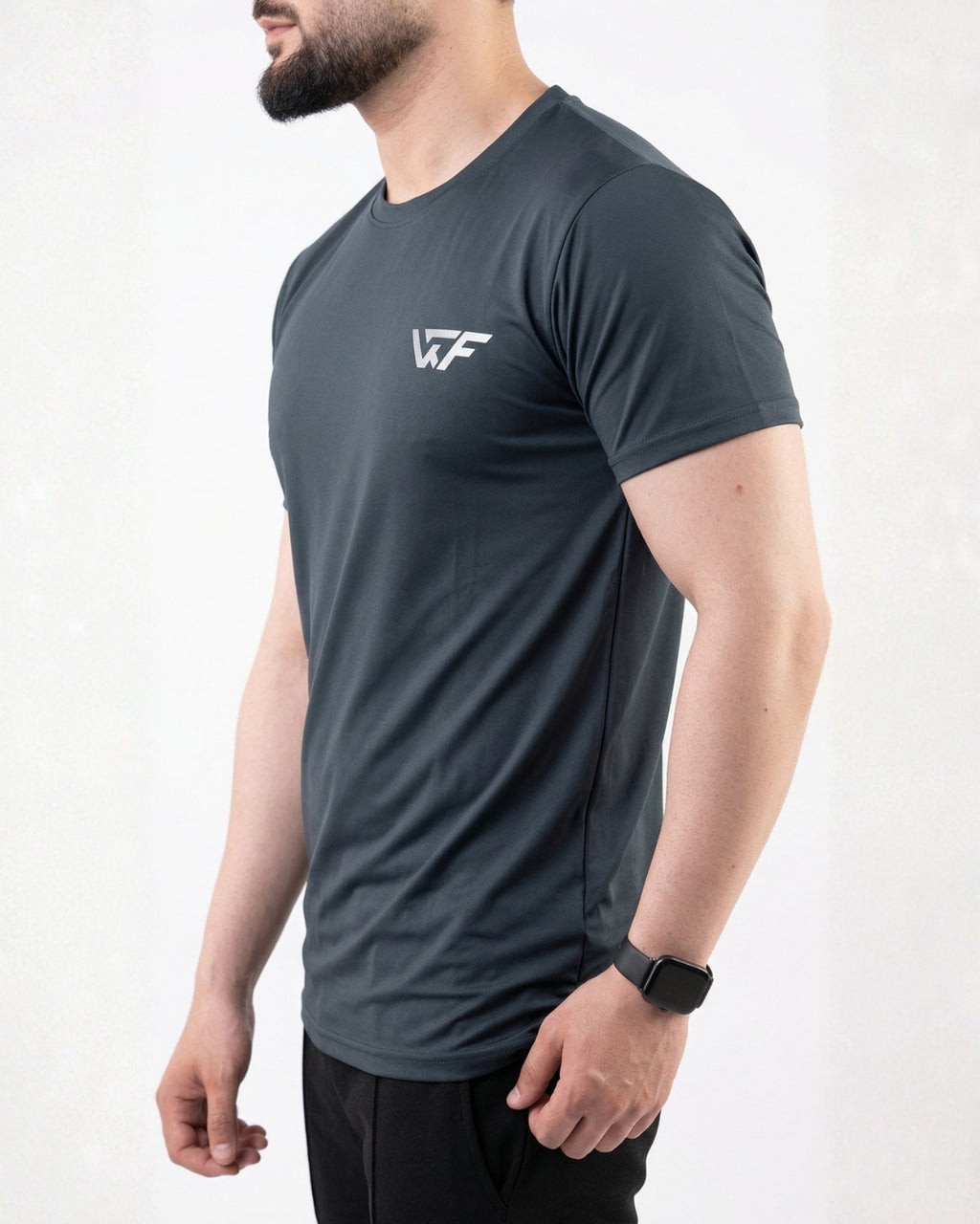 Dark Gray Quick Dry performance tee