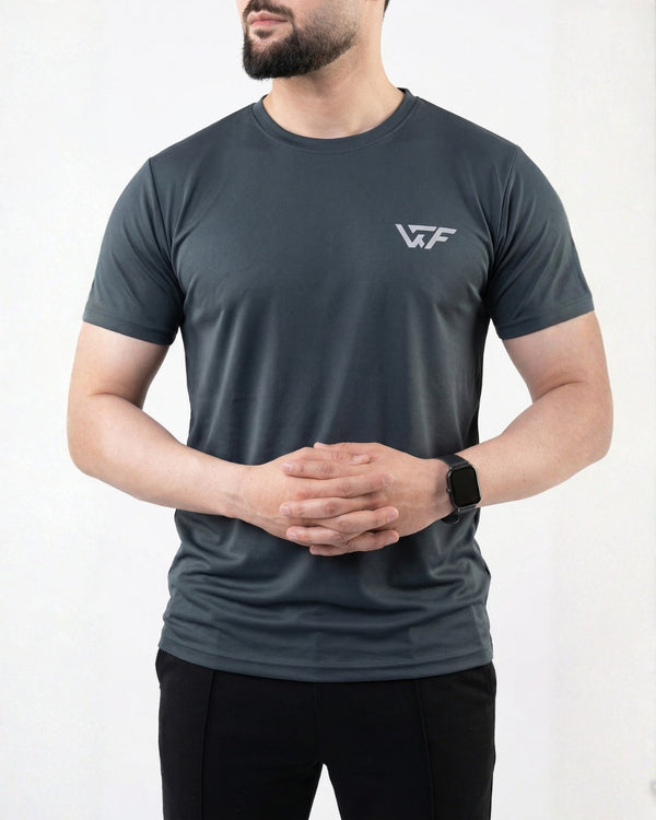 Dark Gray Quick Dry performance tee