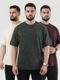 Essential Cotton T-Shirt Bundle (Pack of 3)