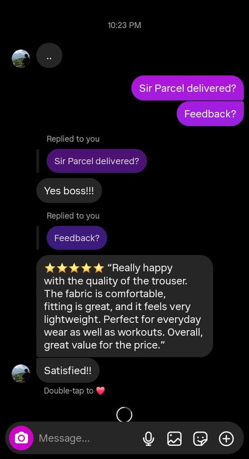 Customer screenshot