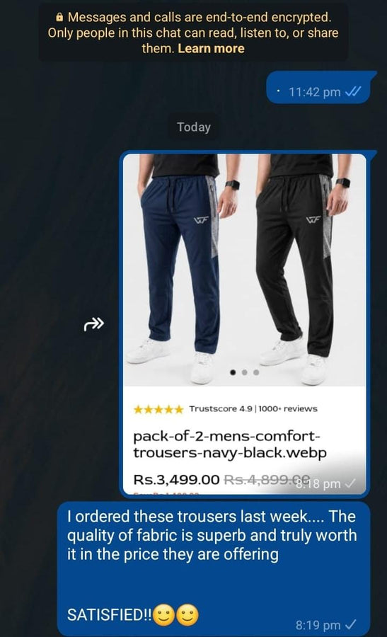Customer screenshot