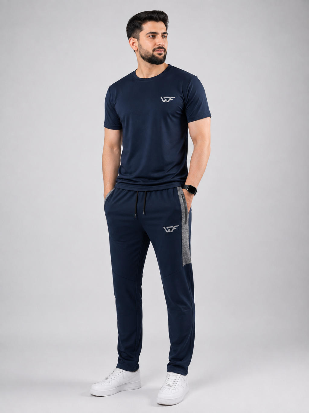 WF Navy Performance Tracksuit